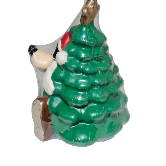 Disney Goofy Christmas Tree Figural Candle 4" Enesco1995 Tree-rrific vintage - Picture 4 of 7